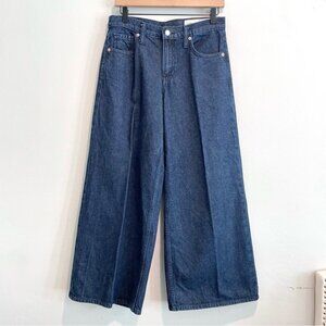 GAP Baggy Mid Rise Wide Leg Jeans